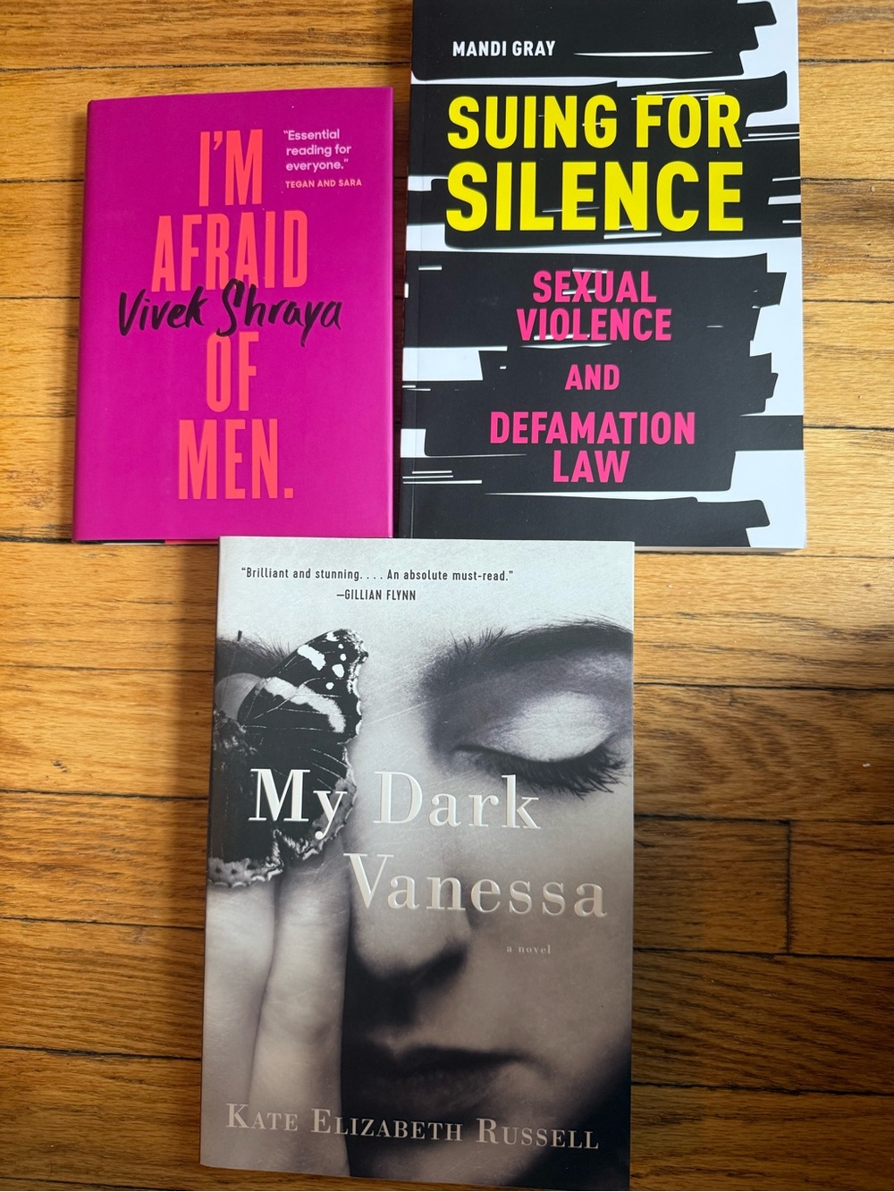 Set of 3 Books: Gender-based Violence